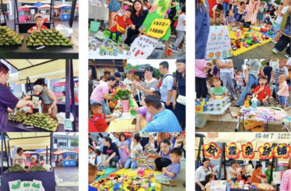 <b>学着大人的模样幼嫩的声音里充满了卖家小摊主们自傲和期待</b>